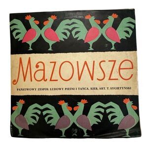 Państwowy Zespół Ludowy Pieśni I Tańca* – "Mazowsze" 10” 33 Rpm Vinyl Import LP